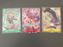 3 Japanische FullArt One piece