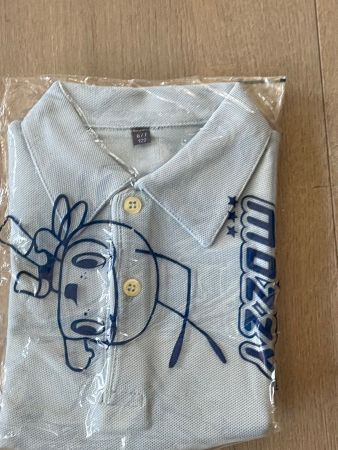 Kinder T-Shirt/Hellblau/Kragen/Gr. 110/100% Baumwolle//OVP