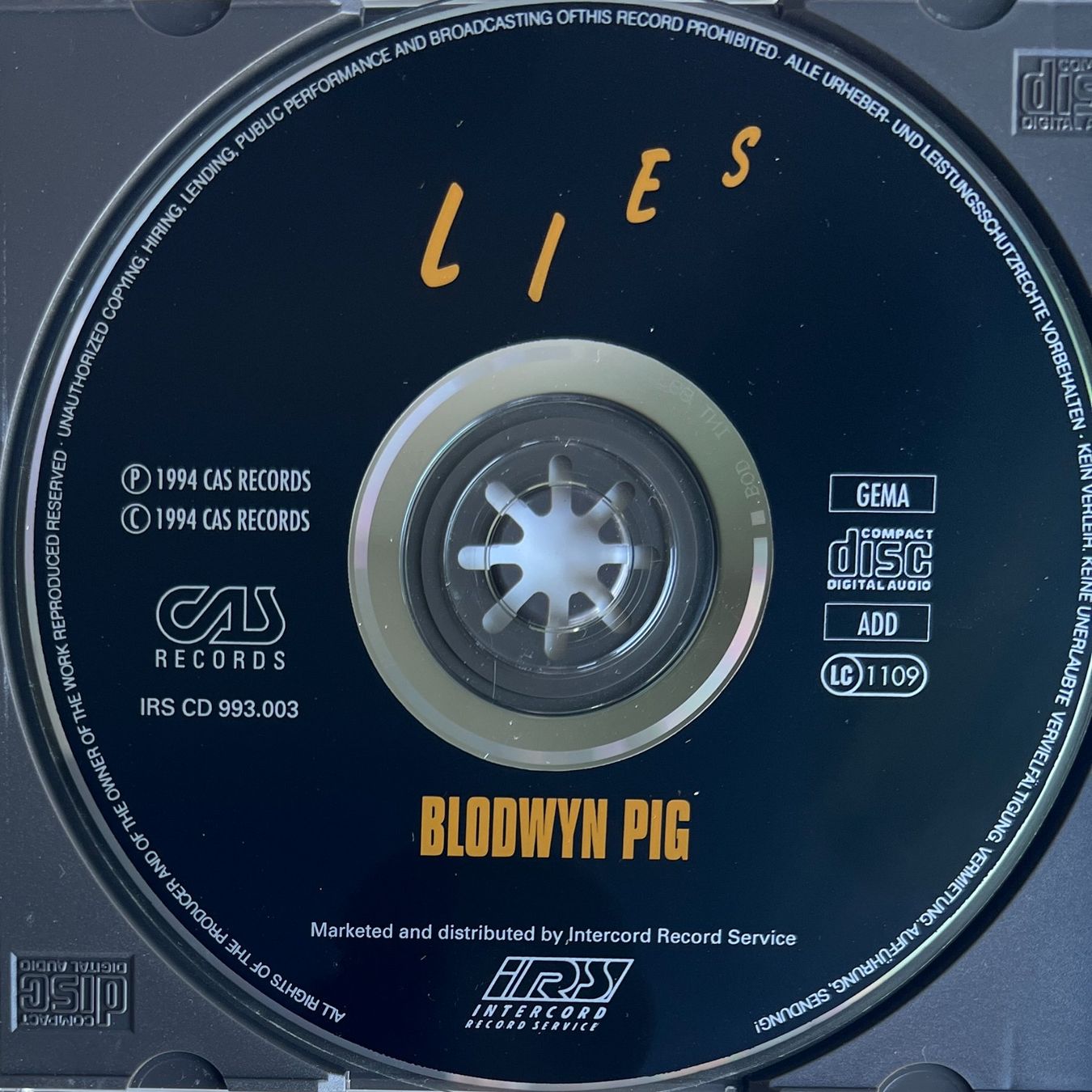 CD: BLODWYN PIG / Lies – Usato da Bischofszell venduto da kustavi 2