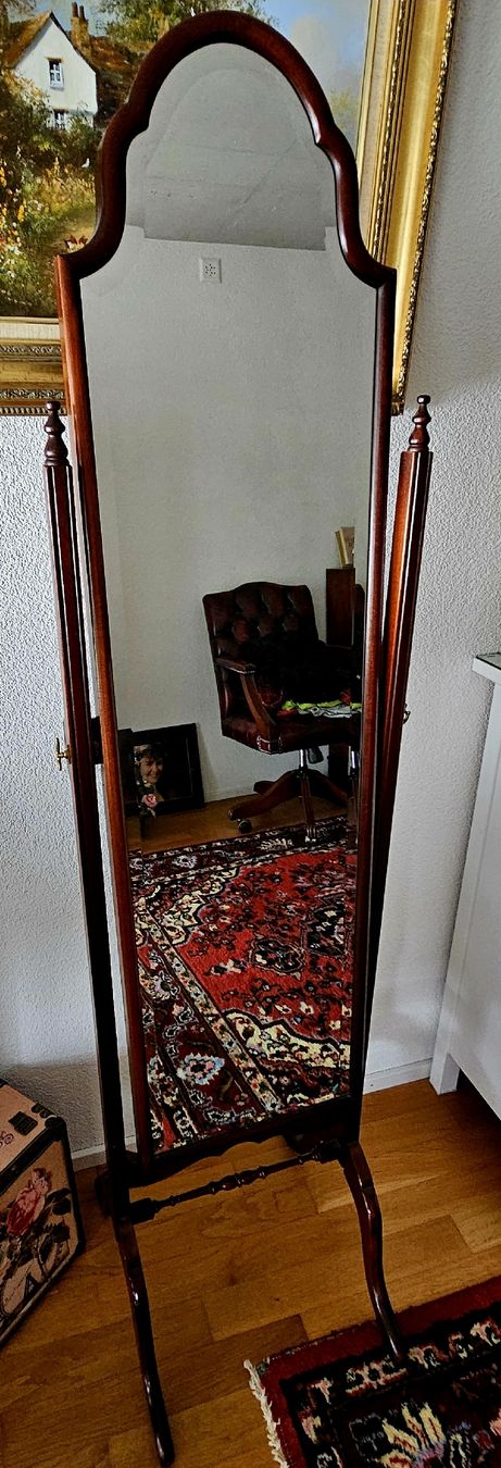 Specchi: WUNDERSCHÖNER MAHAGONI SPIEGEL! – Nuovo (secondo la descrizione) da Laupen BE venduto da AUSSIEGIRL1109