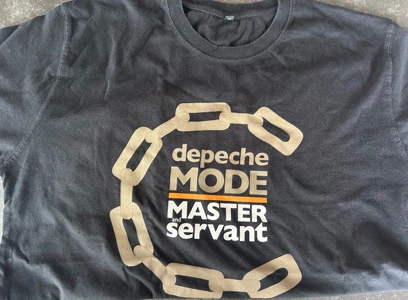 Depeche Mode shirt Master and Servant XL (Gebraucht) in Paradiso für ...