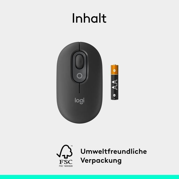 Logitech Mouse: Logitech POP Emoji Bluetooth Maus – Kabellos | Multi-Device – Nuovo e nell'imballaggio originale da Winterthur venduto da SwissTechStore 5