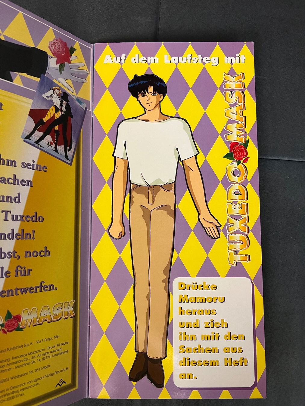 Fumetti: Sailor Moon Top Model Nr. 5 Tuxedo Mask – Nuovo (secondo la descrizione) da Zürich venduto da rigani 1