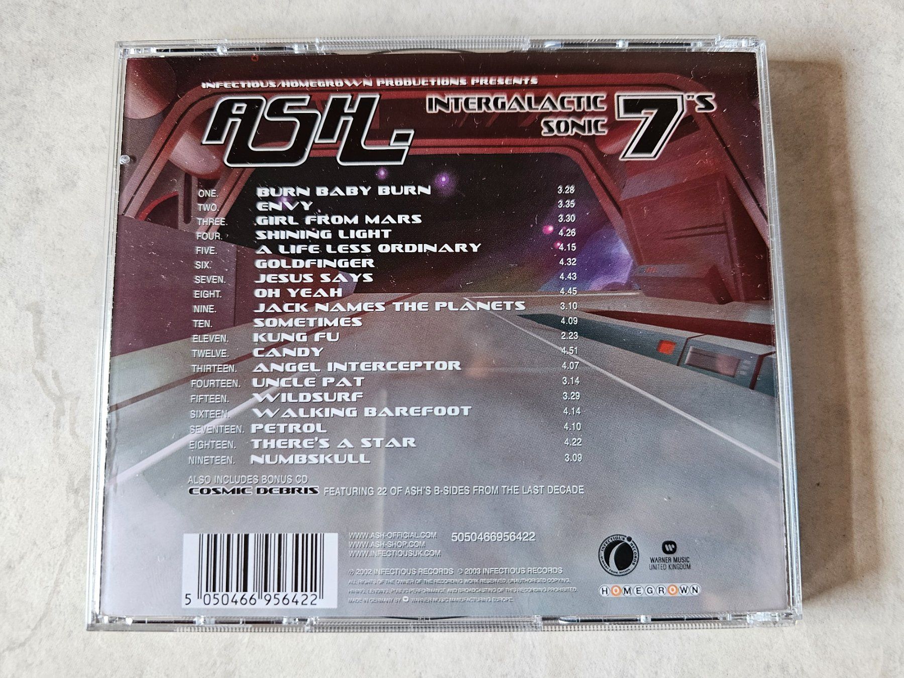 CDs: Ash  -  Intergalactic Sonic 7"s – Gebraucht aus Schneisingen von backstore24 1
