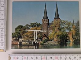 Alte Ansichtskarte Delft, Oostpoort, Holland