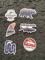 Patagonia Aufkleber Set 6 Stck. diverses Design neu Deko co