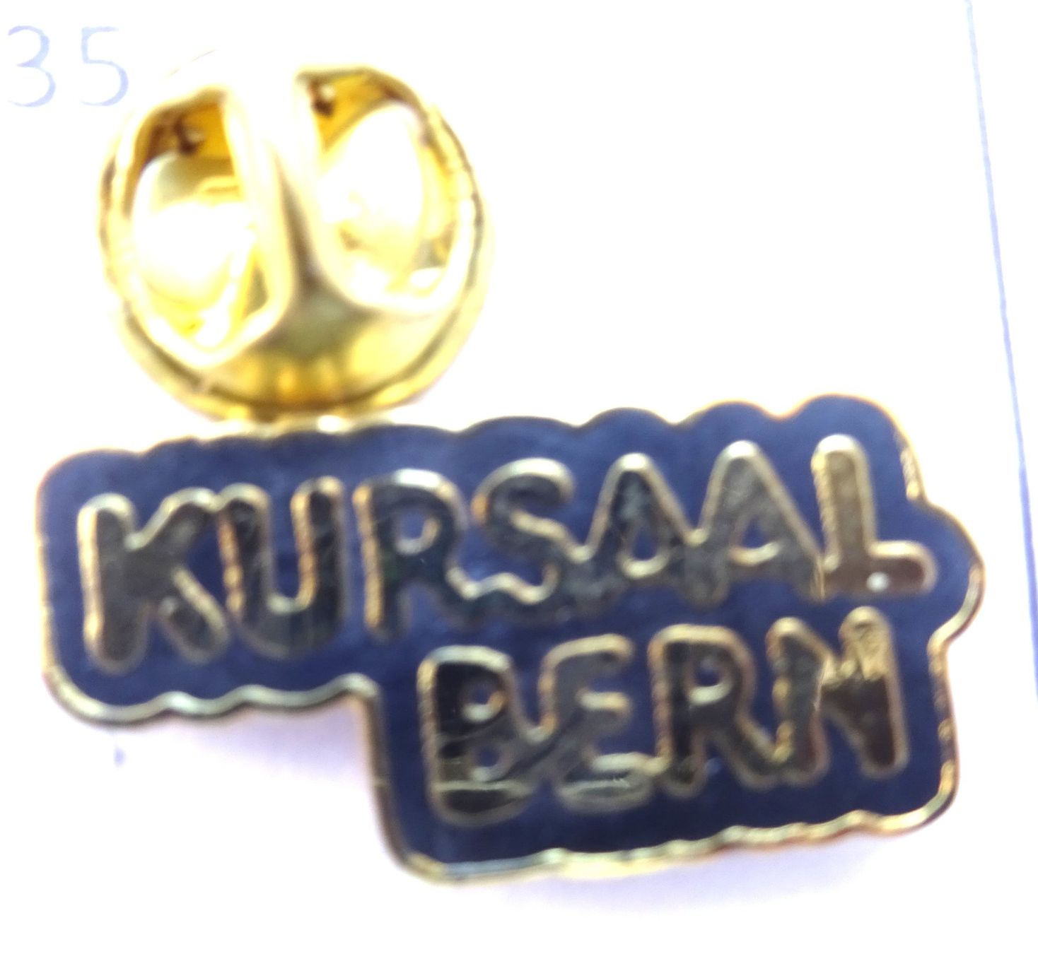 Plaquettes & Badges: Pin Kursaal BERN – D'occasion à Utzenstorf par BUtter81