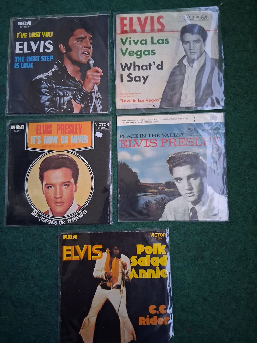 Dischi in vinile: Disques Vinyles Elvis Presley – Usato da Aigle venduto da Marcagapit