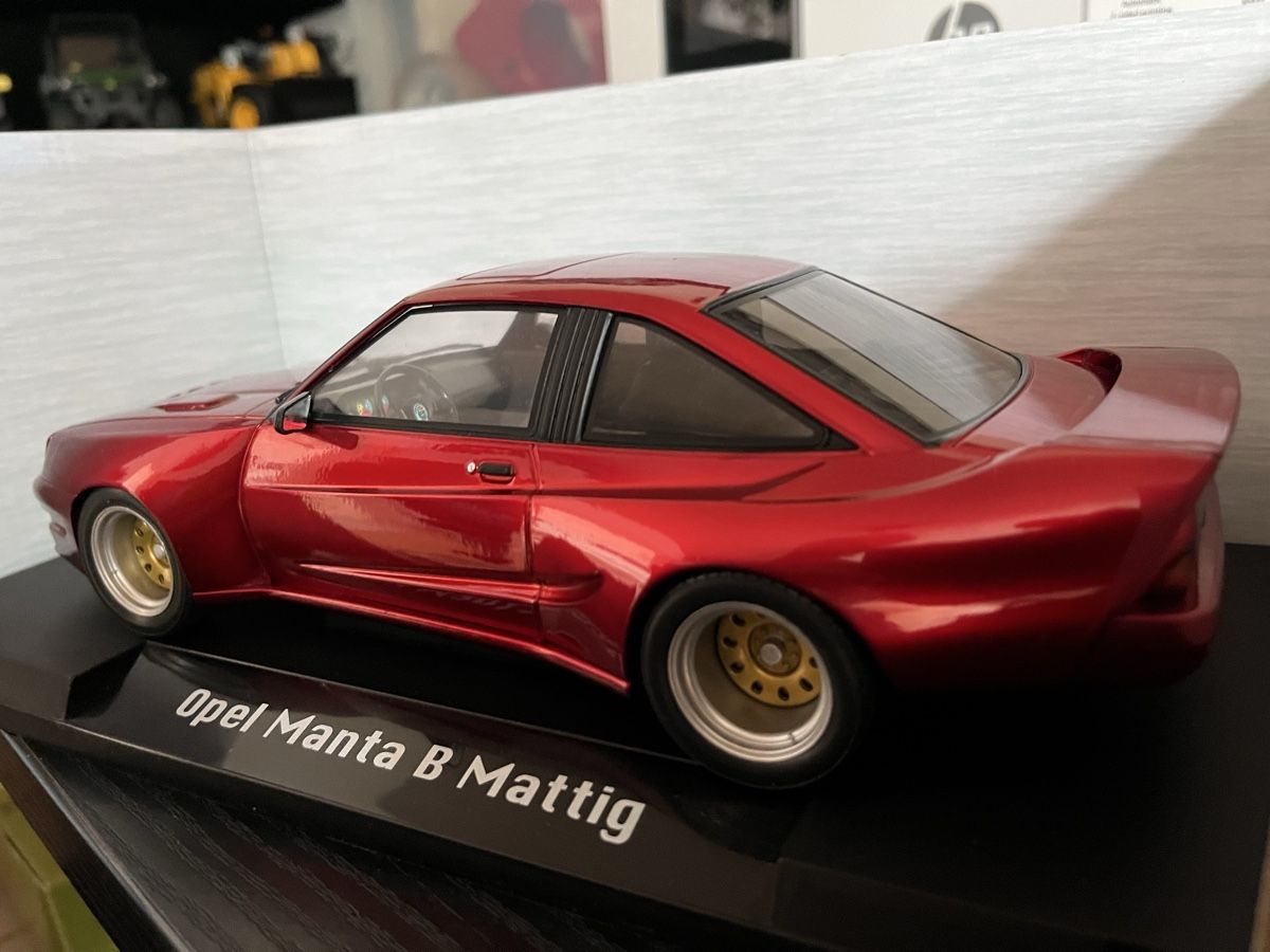 Opel Modellautos: Opel Manta Mattig.  1:18 – Neu und originalverpackt aus Rümlang von Papamoll4 2