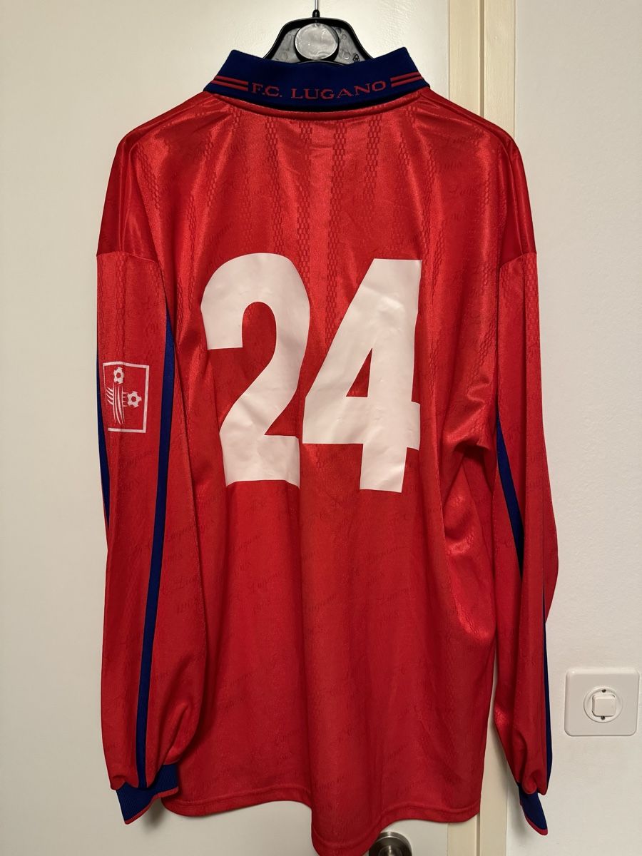 Leibchen & Hosen: FC LUGANO - vintage match worn Dario Rota – Gebraucht aus Lugano von Trapp2828 1