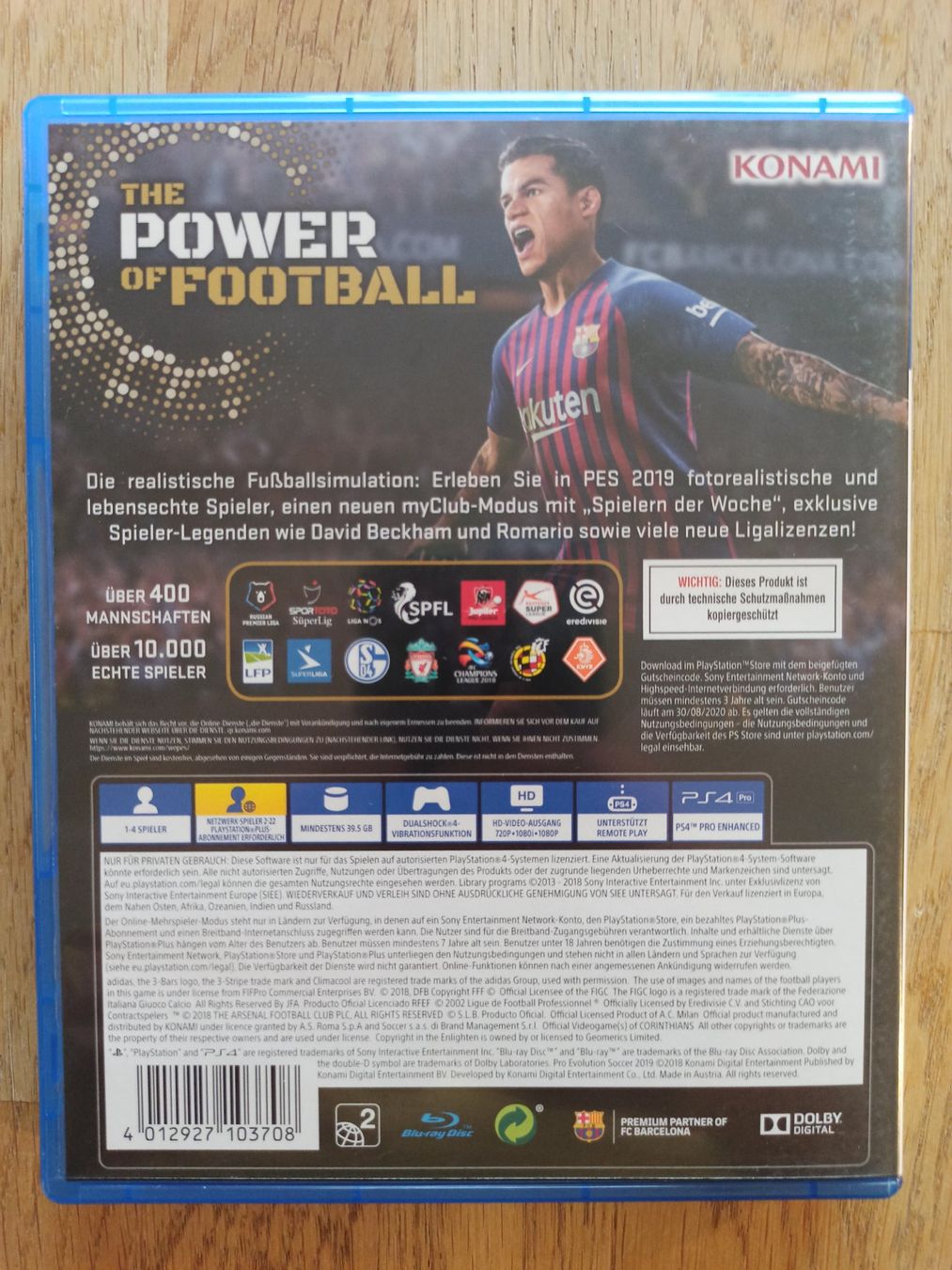 Giochi: PES 2019 - Pro Evolution Soccer PS4 / PS5 – Usato da Oberweningen venduto da mar_87mx 1