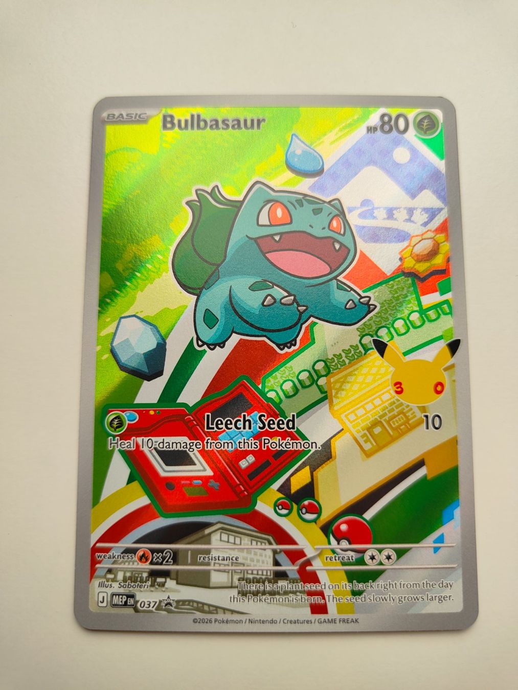 Pokémon Carte collezionabili: Pokemon Bulbasaur First Partner Kanto Starter ab 1 chf Promo – Usato da Thalwil venduto da FigurenFreunde