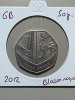 GB - 50 pence - 2012 - Blason Royal