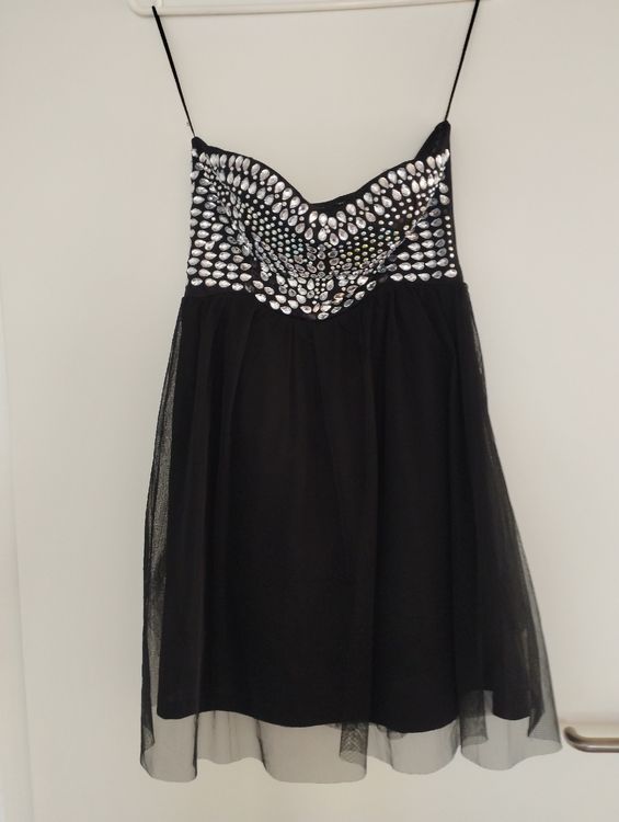 Schwarzes Cocktailkleid Gr sse 36 Ideal F r Eine Party Neu gem ss 
