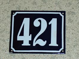 Email Emailschild neu Haus Nummer 421 Schild Versand Möglich
