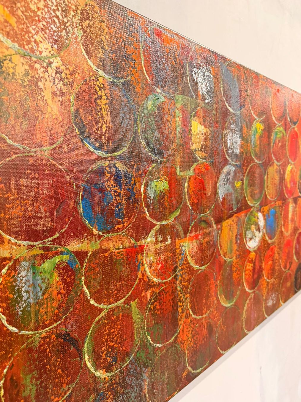 Poster & Bilder: Grosses dekoratives Wandbild abstrakte Malerei Kunst – Gebraucht aus Rickenbach ZH von Der-Insider 6