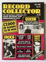 Record Collector Feb 1989 No 114 Queen INXS McCartney Buddy 