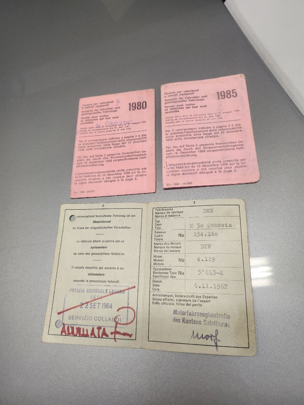 Victoria Ciclomotori: motorino Victoria  – Usato da Lugano venduto da Bernardino04 3