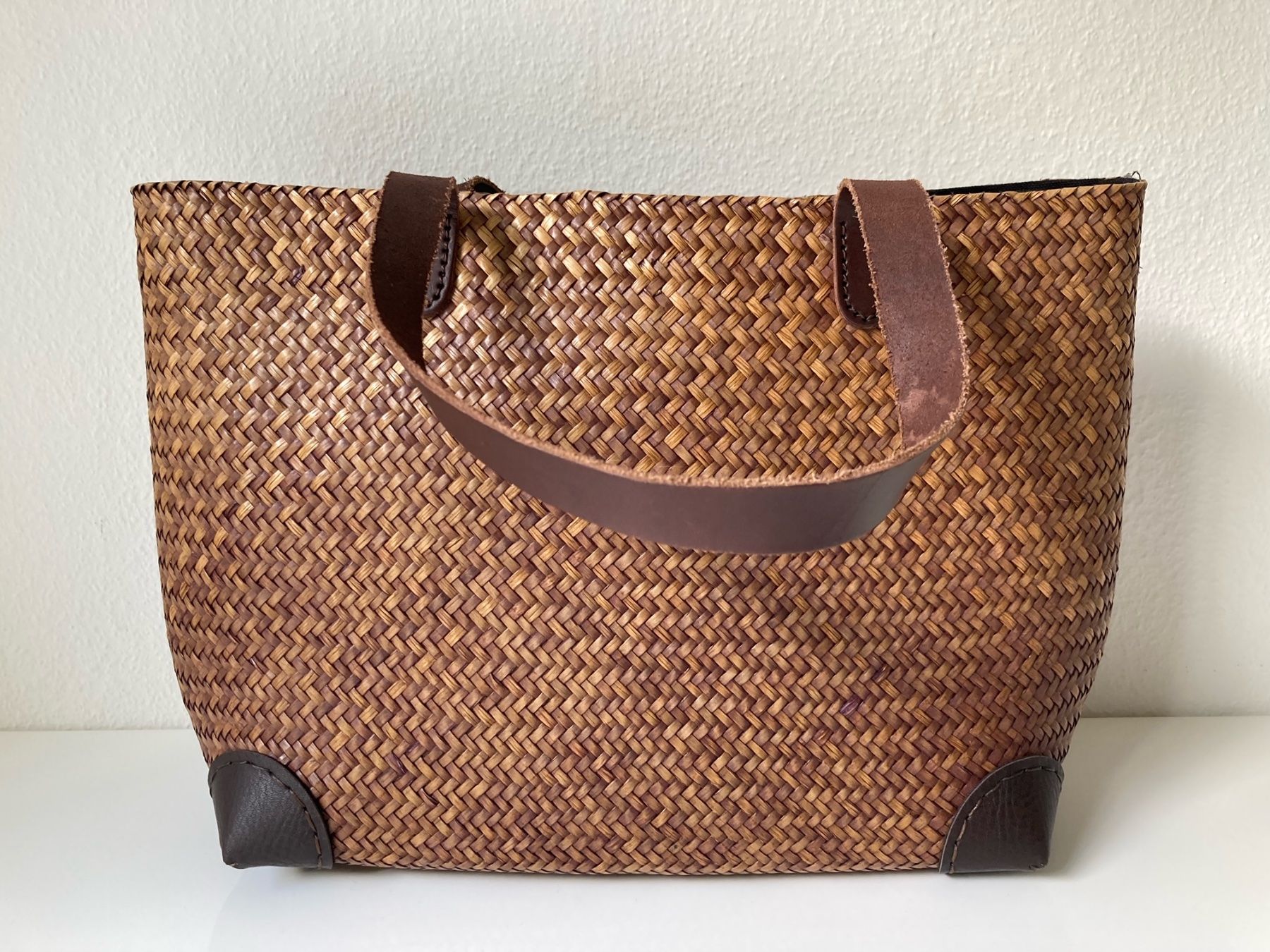 Taschen: Rattan Tasche mit Katzenmotiv – Neu (gemäss Beschreibung) aus Schötz von Spiderman08 1