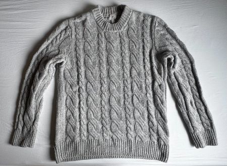 H&M Kabelstrick Pullover, primär aus Wolle