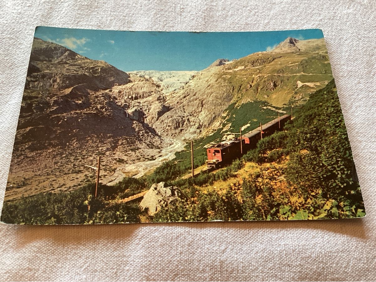 Cartes postales: Train Furka - Oberalpbahn – D'occasion à Luc (Ayent) par Rebouille