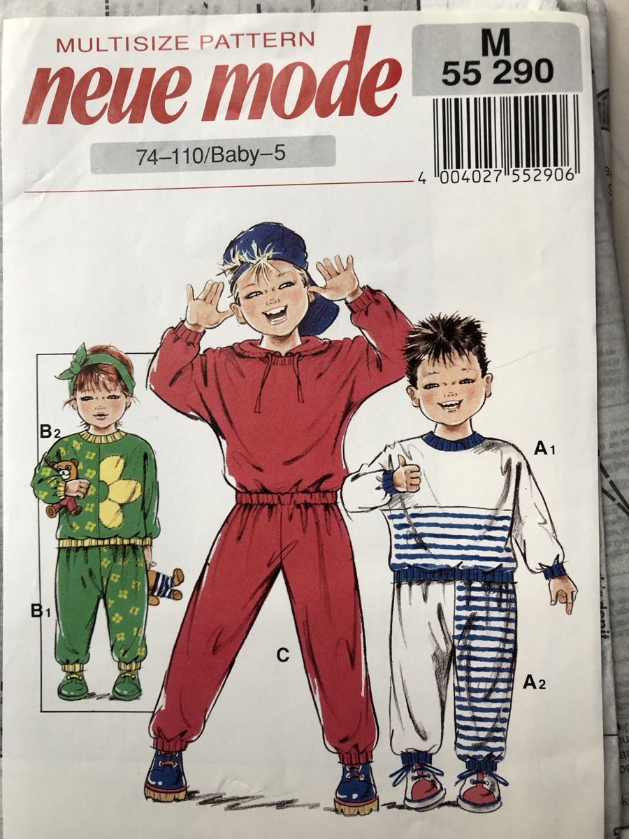 Schnittmuster: Schnittmuster Kinder - Pyjamas – Gebraucht aus Glashütten von Karnik