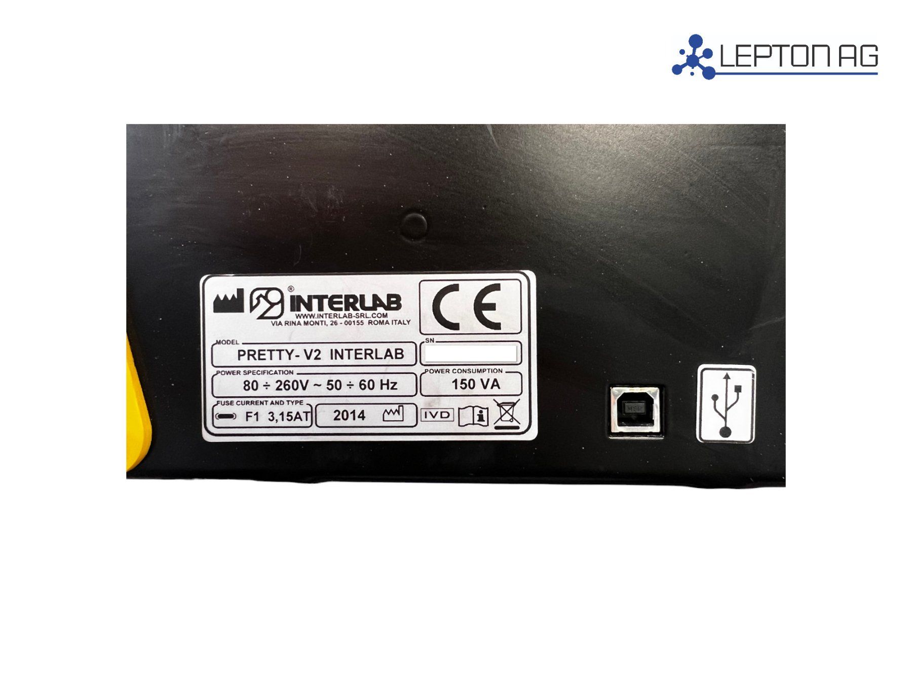 Accessori da laboratorio: Interlab Pretty V2 Elektrophorese-Analyzer – Usato da Niederdorf venduto da LeptonAG_Labor 6