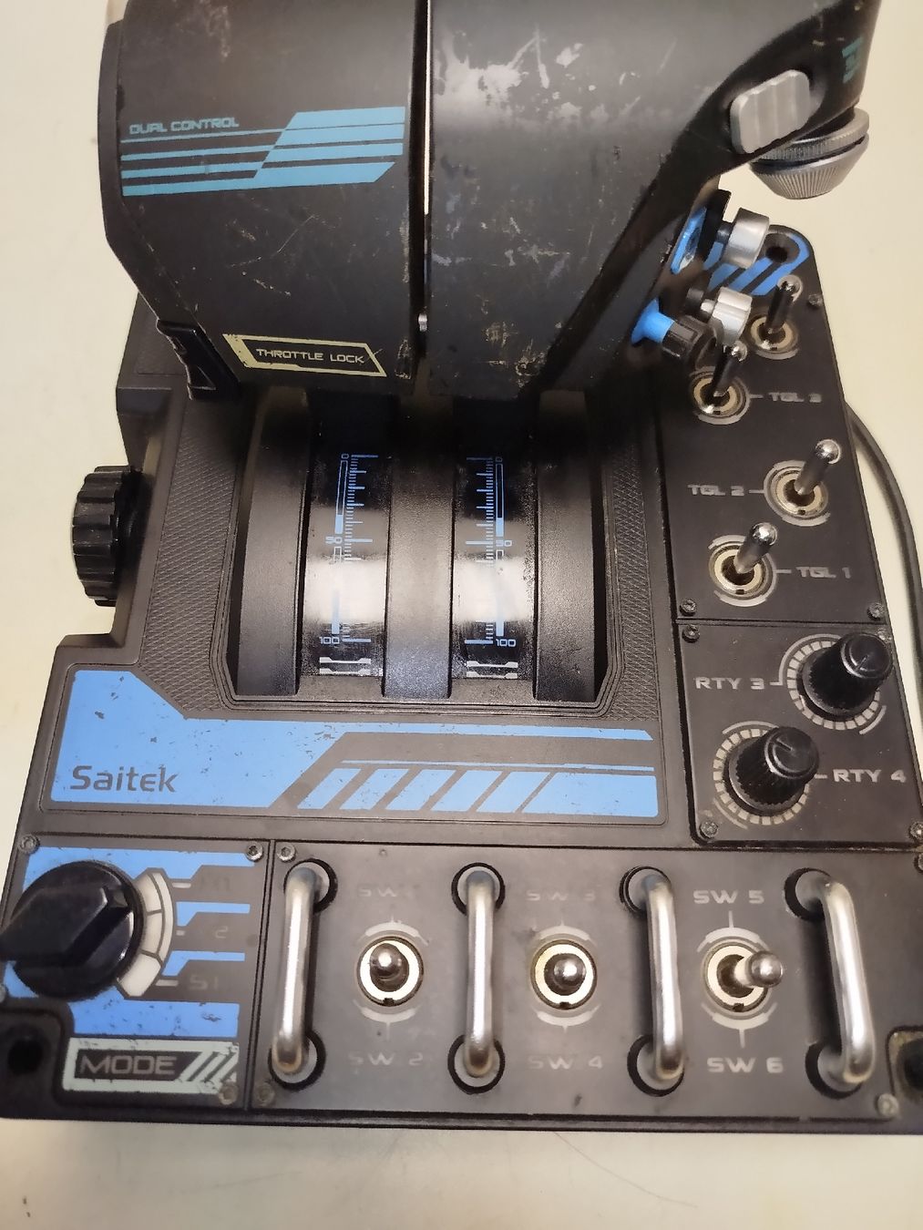 Saitek Controller: Saitek  X56 Pro Flight Throttle Quadrant - (em49) – Usato da Künten venduto da Schnaepplihuus 6