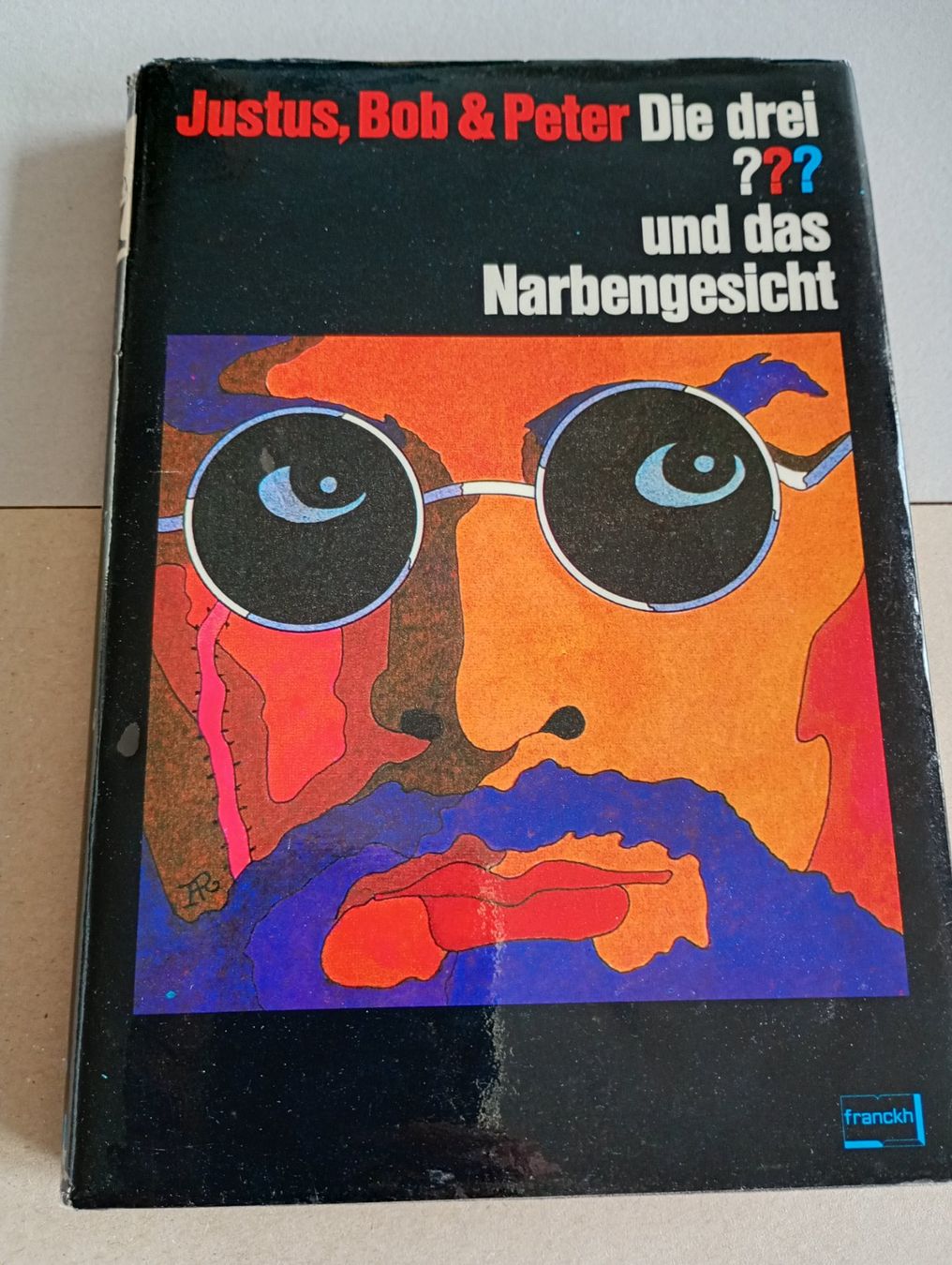 Libri: Die drei ??? Fragezeichen und das Narbengesicht. Erstauflage – Usato da Zürich venduto da TaebL