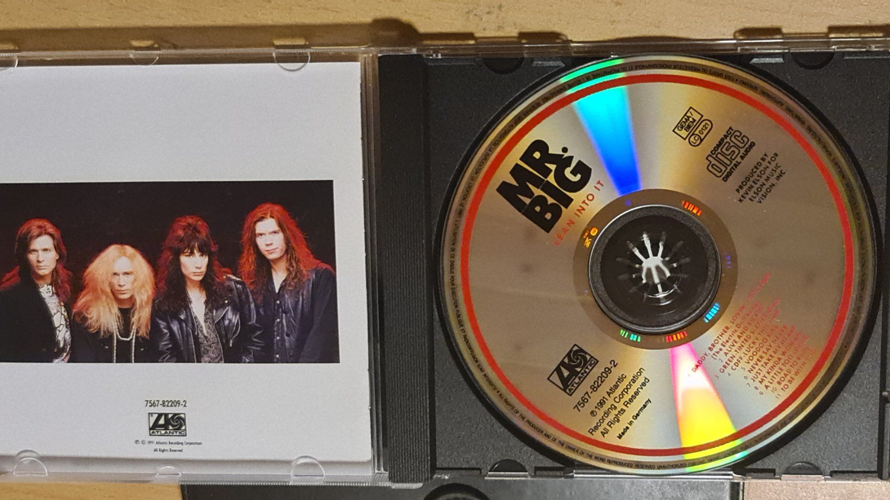 CD: Mr. Big - Lean Into It (CD, Rar) – Usato da Dintikon venduto da Vexi 1