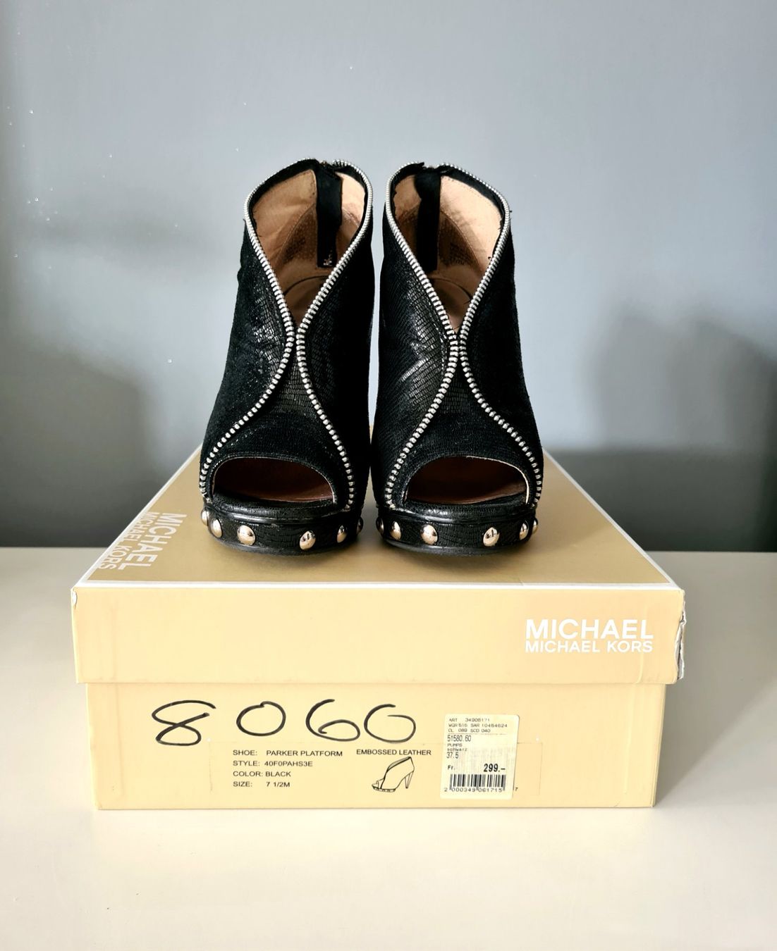 Michael Kors Scarpe da donna: Michael Kors bottines cuir,  pointure 37.5-38 – Usato da Thônex venduto da AneleManele 8
