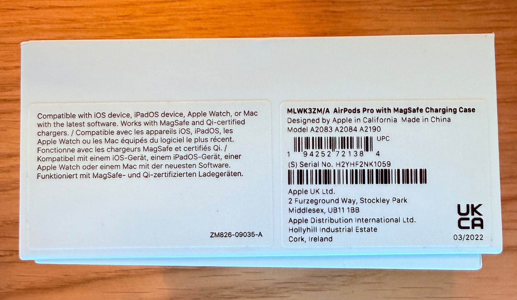 Apple Casques audio: AirPods Pro mit MagSafe Charging Case. Full Set! – D'occasion à Altendorf par RedHairBeast 7