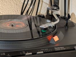 Plattenspieler Technics SL-231 automatisch neuer Tonabnehmer