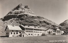 Bernina Suot mit Piz Alv --Militärstempel