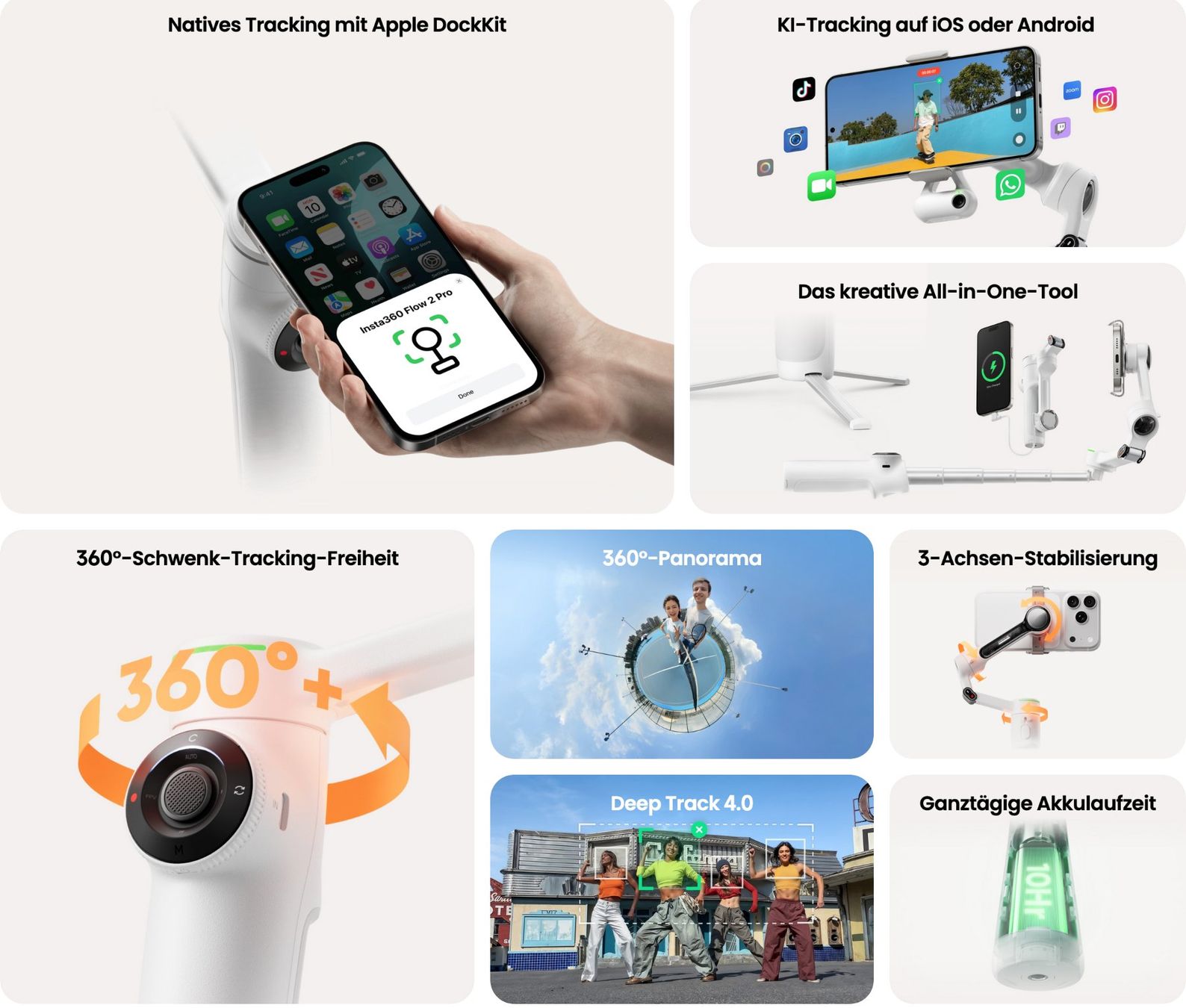 Insta360 Action Cam: INSTA 360 FLOW 2 PRO BUNDLE IPHONE ANDROID SAMSUNG XIOMI NEU – Nuovo e nell'imballaggio originale da Pfäffikon ZH venduto da Swiss.Olympia