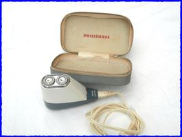 Vintage PHILISHAVE Rasierer SC7920 "HÉ MAN" - 1962 - Top. Z.