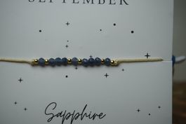 Armband Sapphire   Astro  Armband September