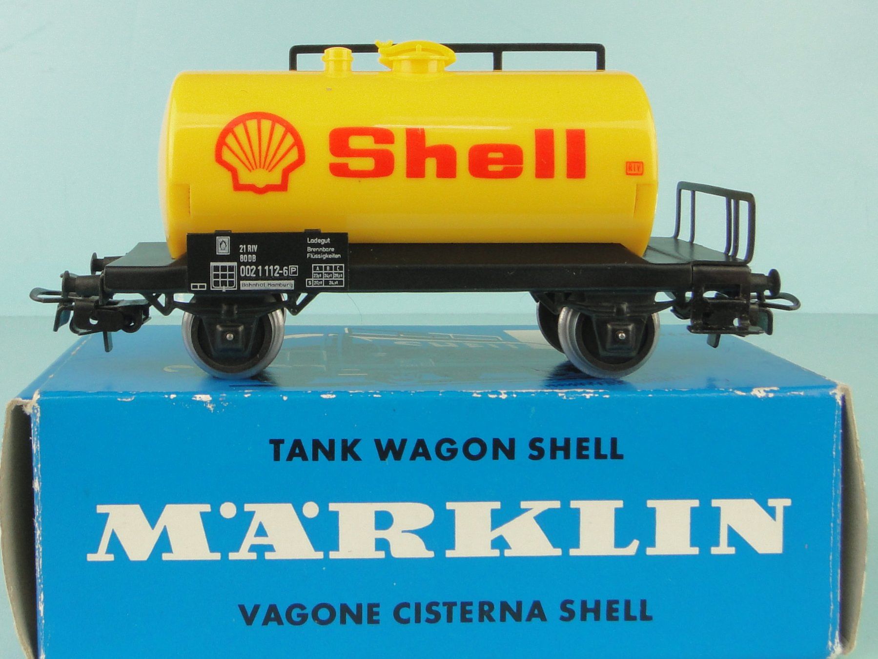 Märklin Modelleisenbahnen: Märklin 4502 Shell Kesselwagen – Gebraucht aus Bülach von cann11 1