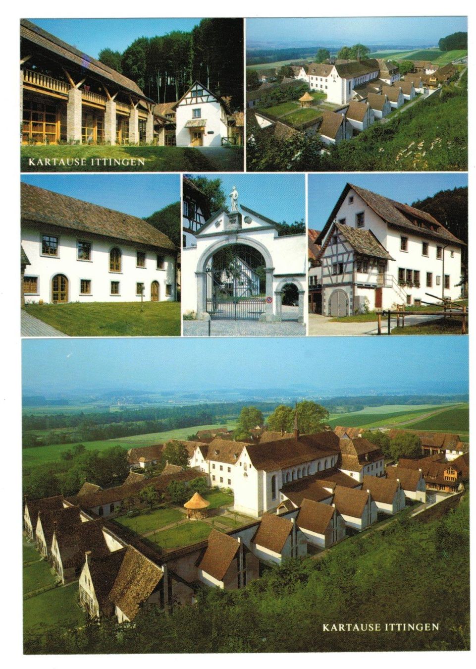 Cartoline postali: 2 AK Kartause Ittingen – Usato da Zürich venduto da Tolima194