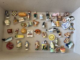 Lot de 40 fèves en porcelaine – Collection variée