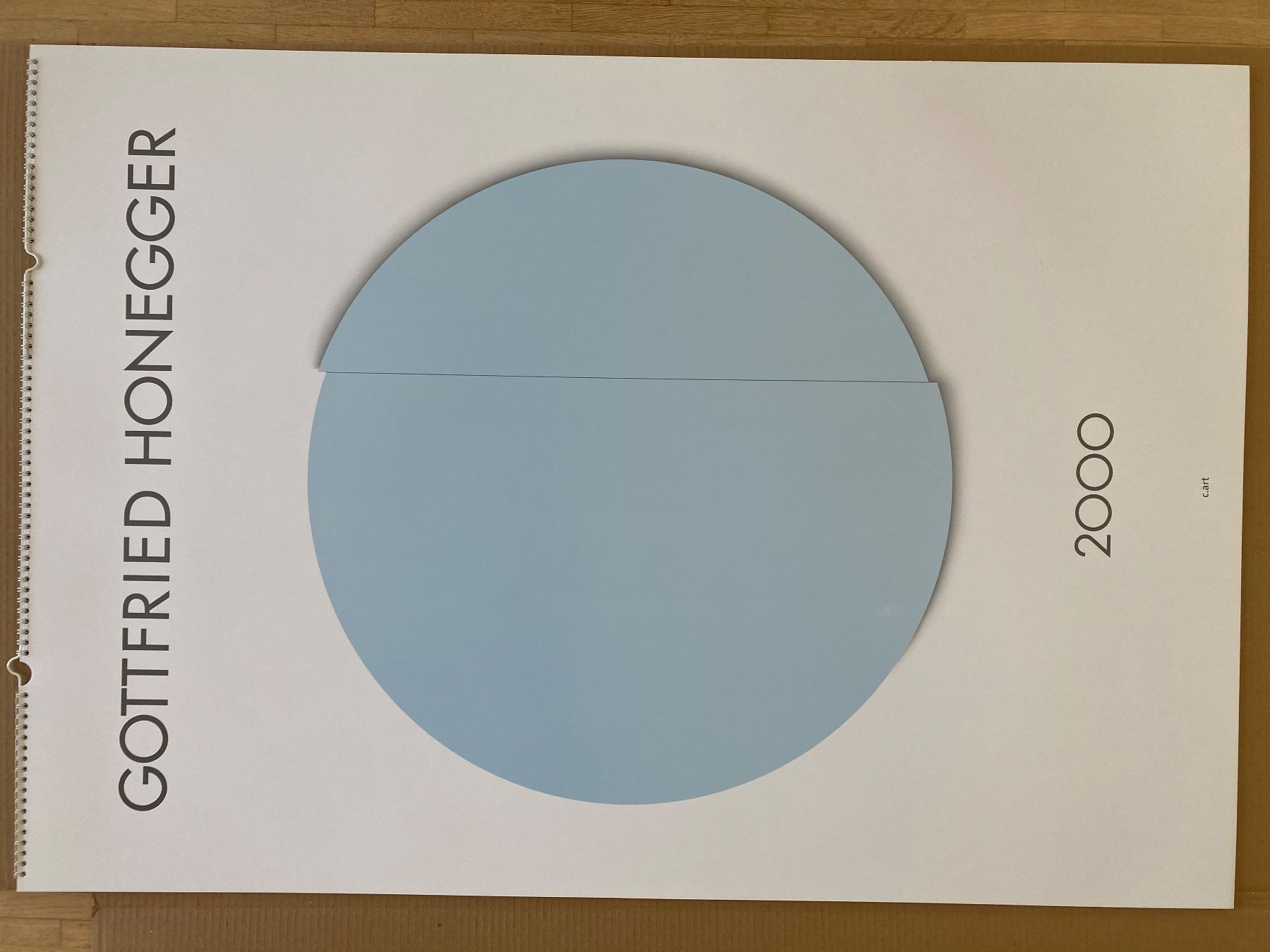 Calendari: Honegger Gottfried, Kunst- Kalender 2000, 99 x 69cm – Nuovo e nell'imballaggio originale da Chur venduto da Spuntz1 1