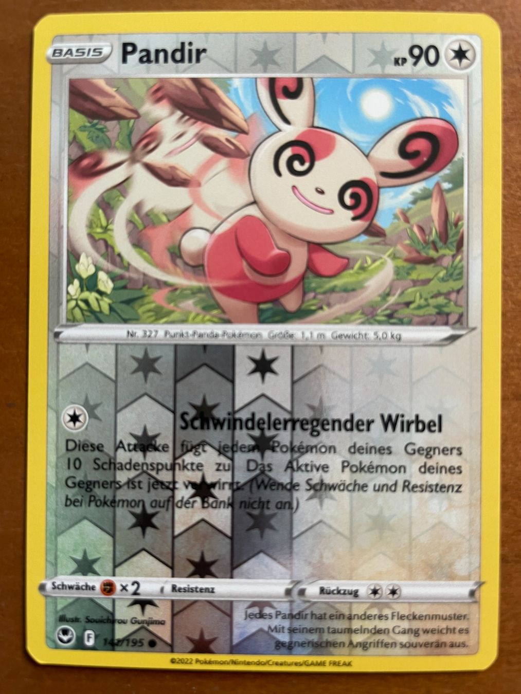 Pokémon Carte collezionabili: Pokemon Pandir Reverse (Versand gratis) – Nuovo (secondo la descrizione) da Chur venduto da Angerson