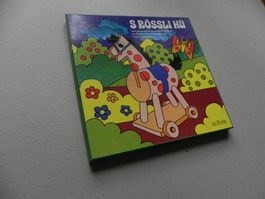 Karton Box 4 LP Schallplatte Rösslein Hü 1978 Folge 1 bis 4