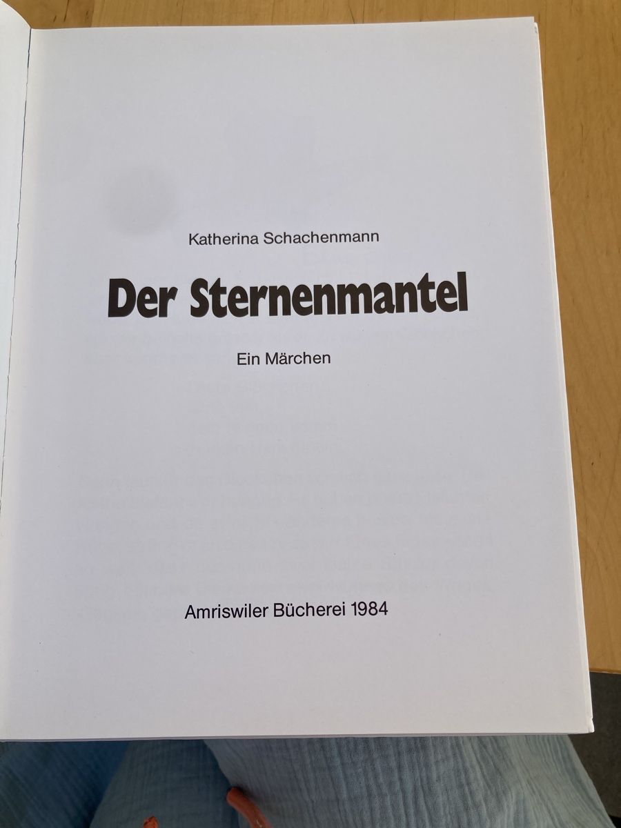 Bücher: Der Sternenmantel – Neu (gemäss Beschreibung) aus Kesswil von Branca-01 1
