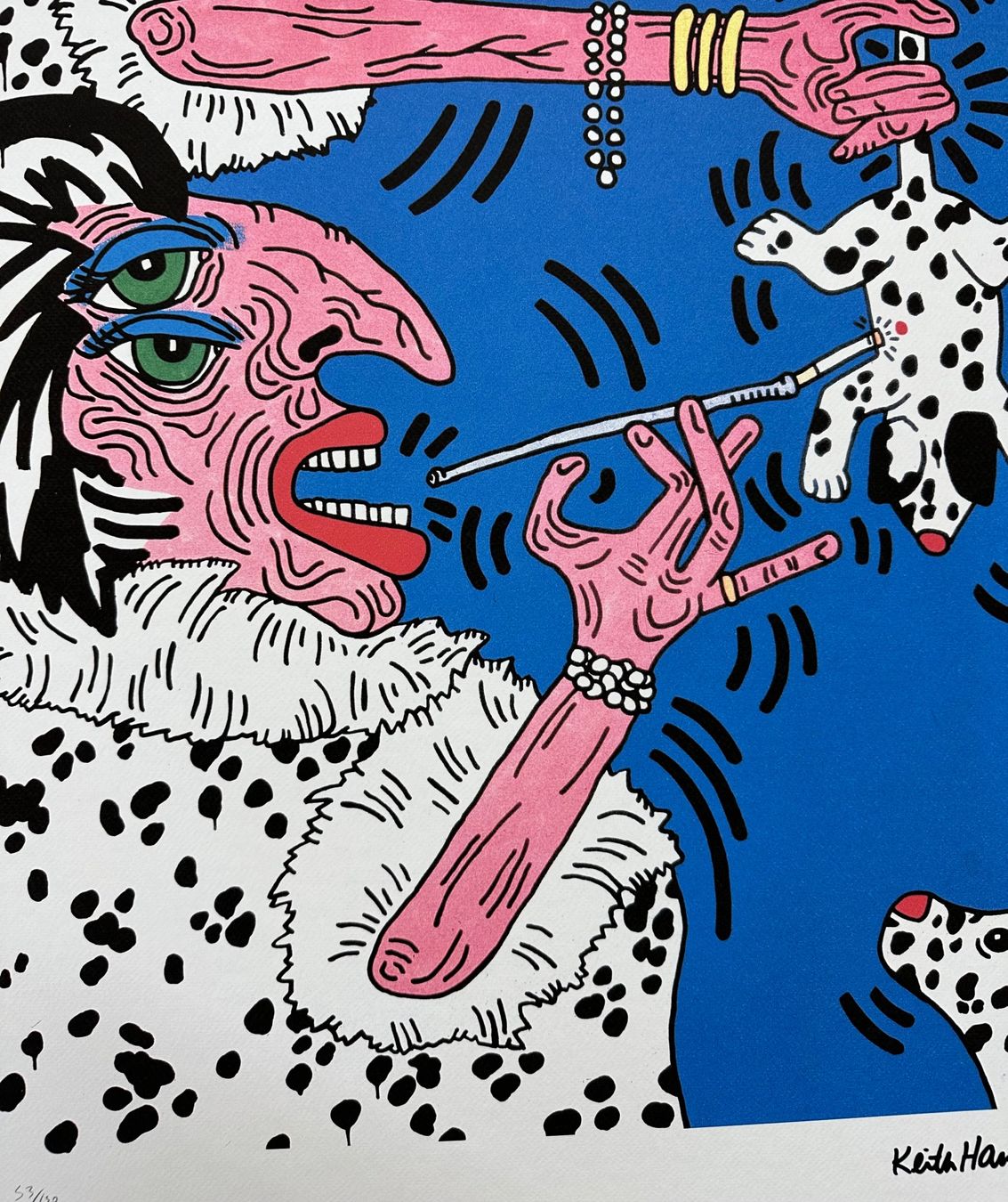 Foto & Immagini: Keith Haring: Untitled, POP ART 53/150 – Nuovo (secondo la descrizione) da Meilen venduto da Smgdesign 5