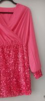 Pailletten Kleid, pink, Grösse 36 - perfekt für Party!