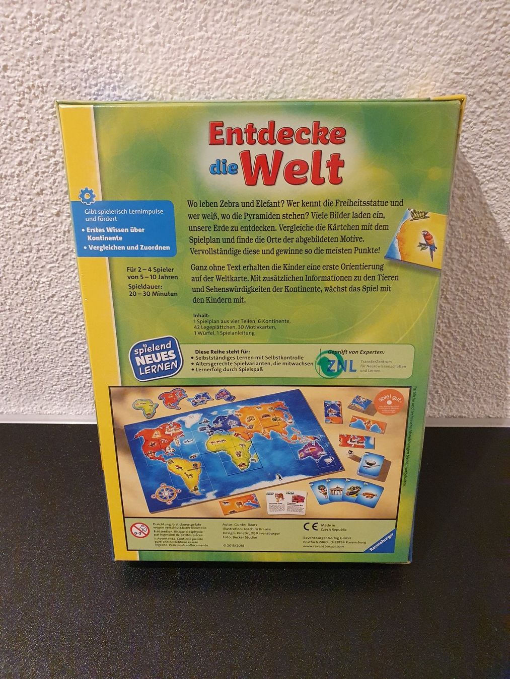 Giochi: Neu -  Ravensburger - Entdecke die Welt – Nuovo e nell'imballaggio originale da Dagmersellen venduto da Jarsetz_Restposten 1