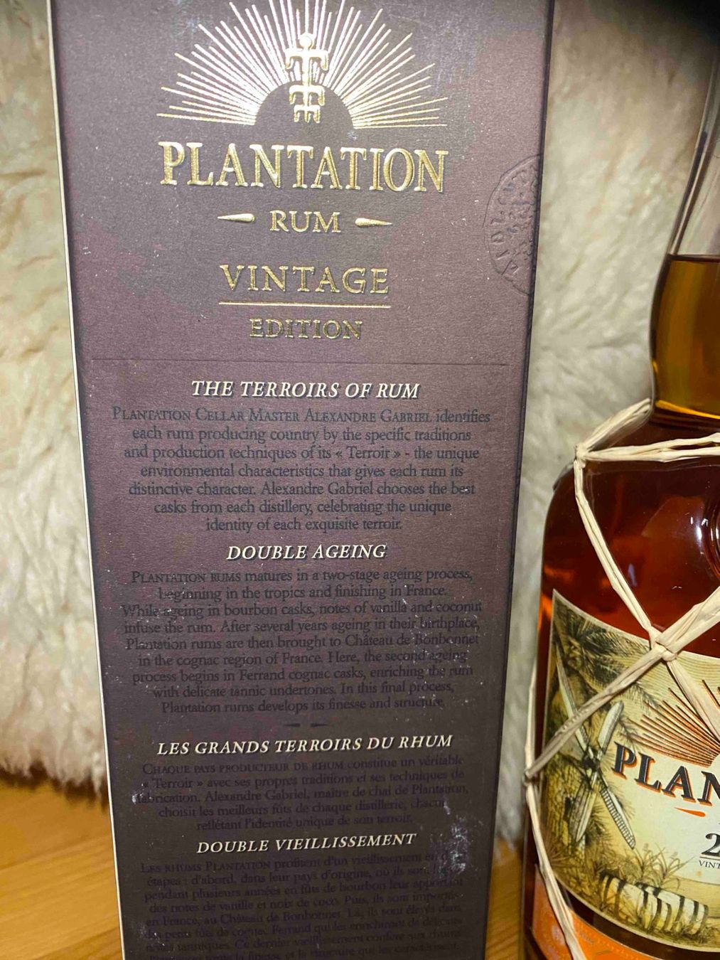 Bevande alcoliche: Plantation Rum Barbade 2005, Édition Limitée, bouteille – Nuovo e nell'imballaggio originale da Cornaux NE venduto da THX01 3