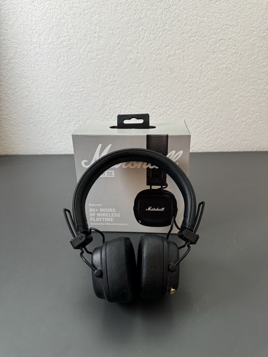 Marshall Cuffie: Marshall Major IV Kopfhörer schwarz mit Originalverpackung – Nuovo (secondo la descrizione) da Schmitten FR venduto da rap_fg5t