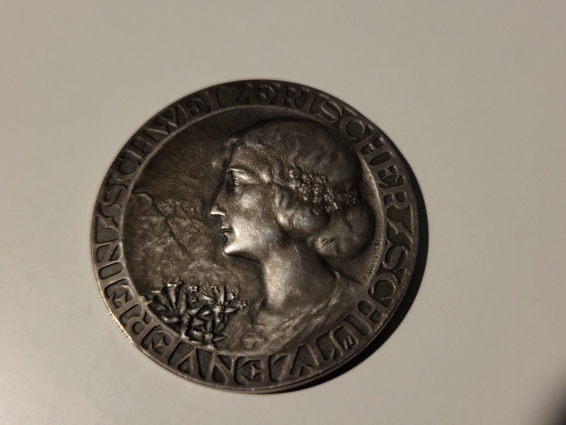 Medaglie: Schützenmedaille, SSV, Schweizerische Feldmeisterschaft – Usato da Münchenbuchsee venduto da Elykinley